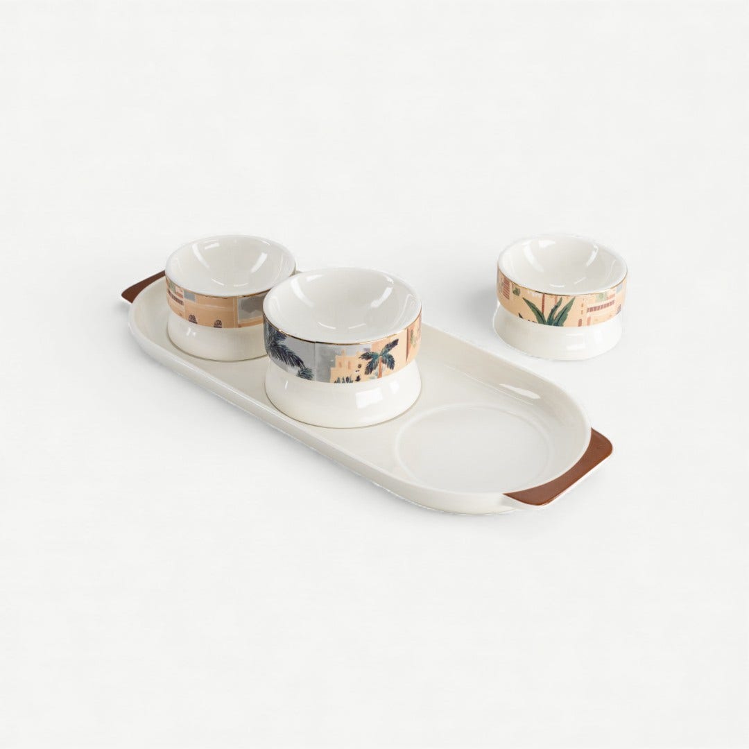 Heritage Snack Bowl Set of 3pcs