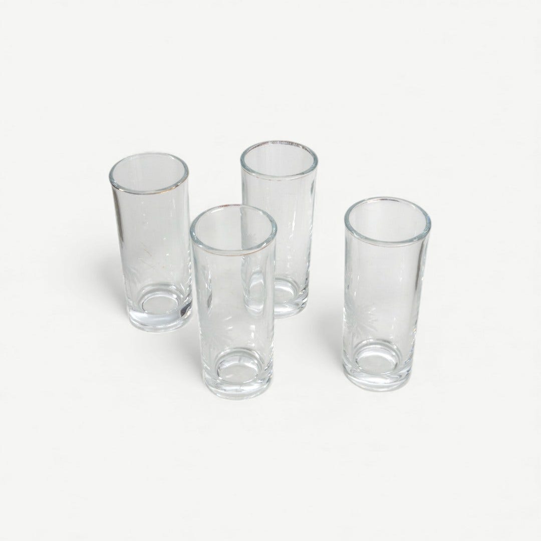 Heritage Glass Set of 4pcs
