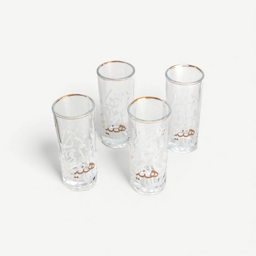 Naim Glass Set of 4pcs-210ml