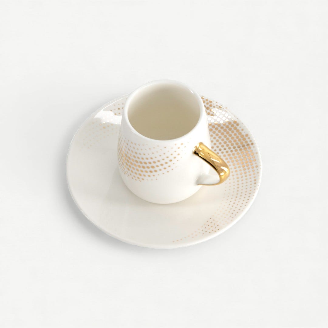 Vogue Cup & Saucer Set of 6pcs