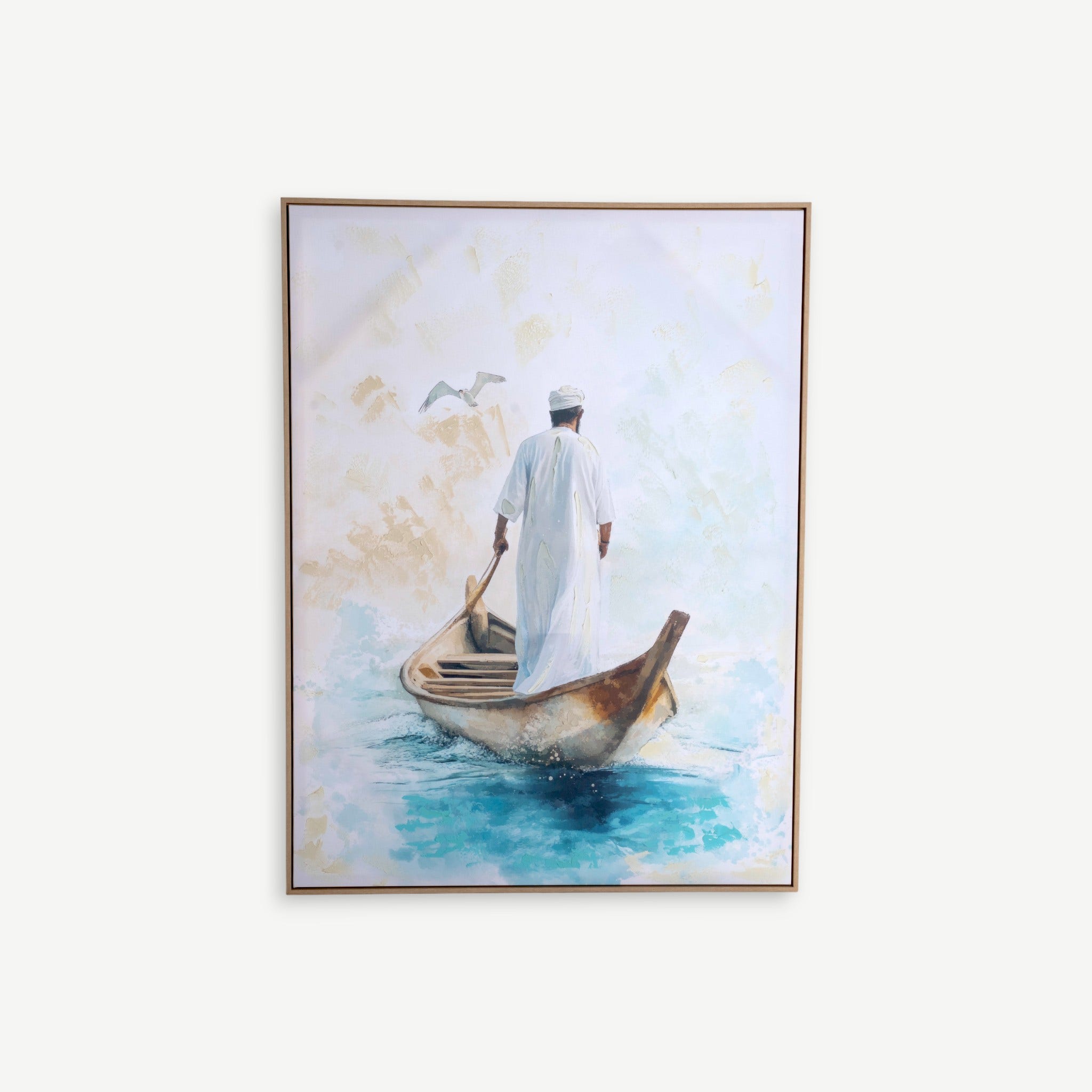 Heritage Bahr Hand Embellished Wall Art