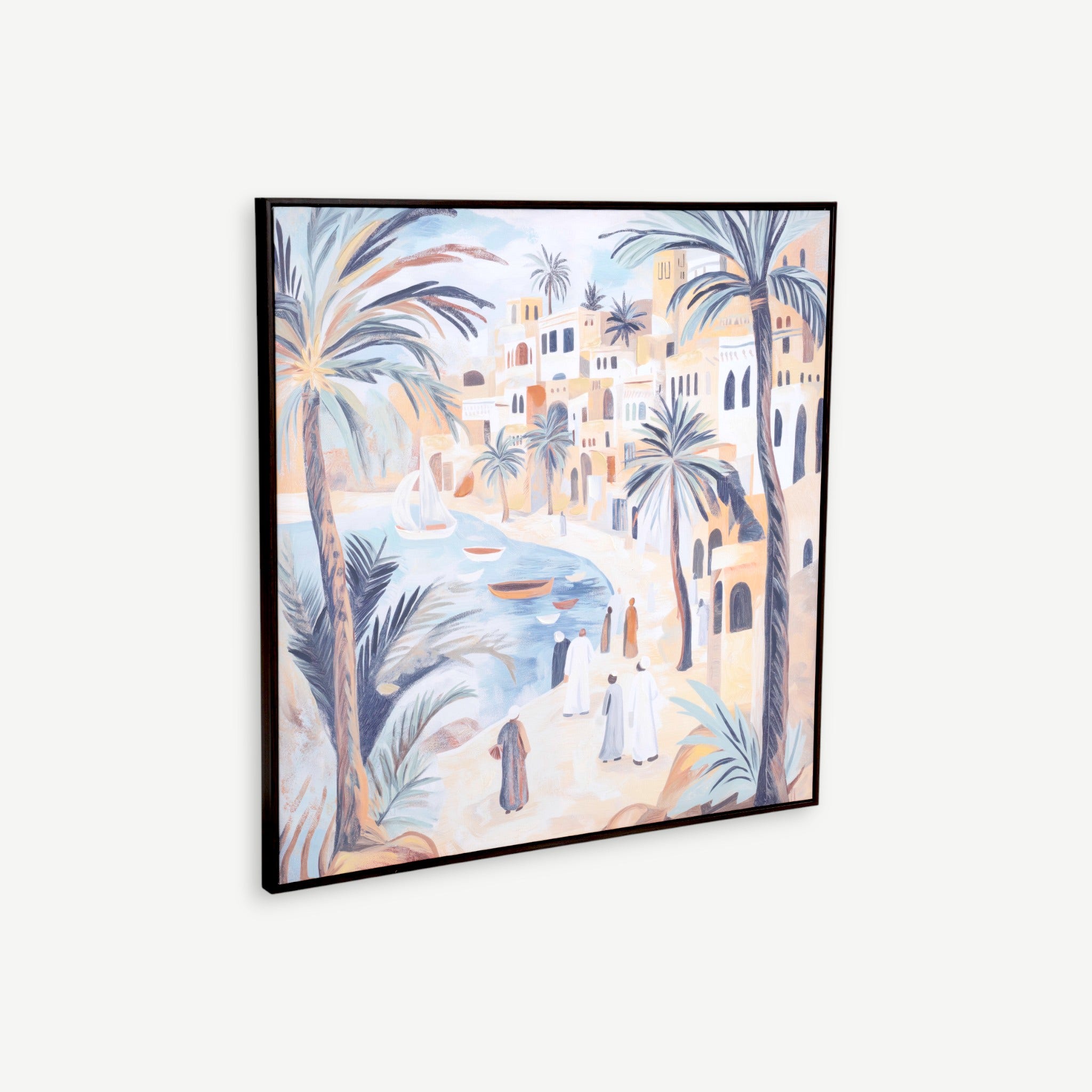 Heritage Souq Hand Embellished Wall Art