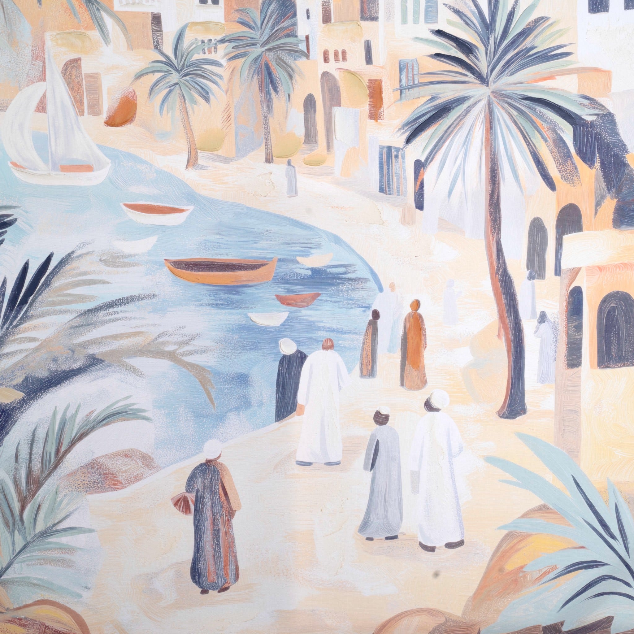 Heritage Souq Hand Embellished Wall Art
