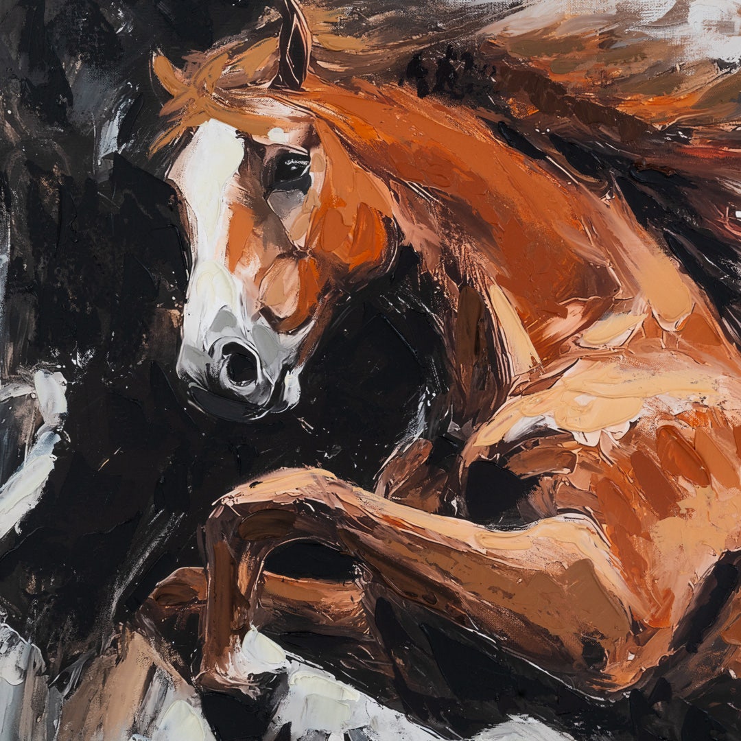 Noor Hand Embellished Wall Art-80x140cm