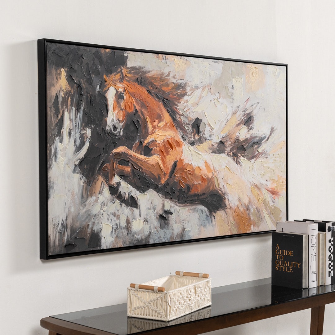 Noor Hand Embellished Wall Art-80x140cm