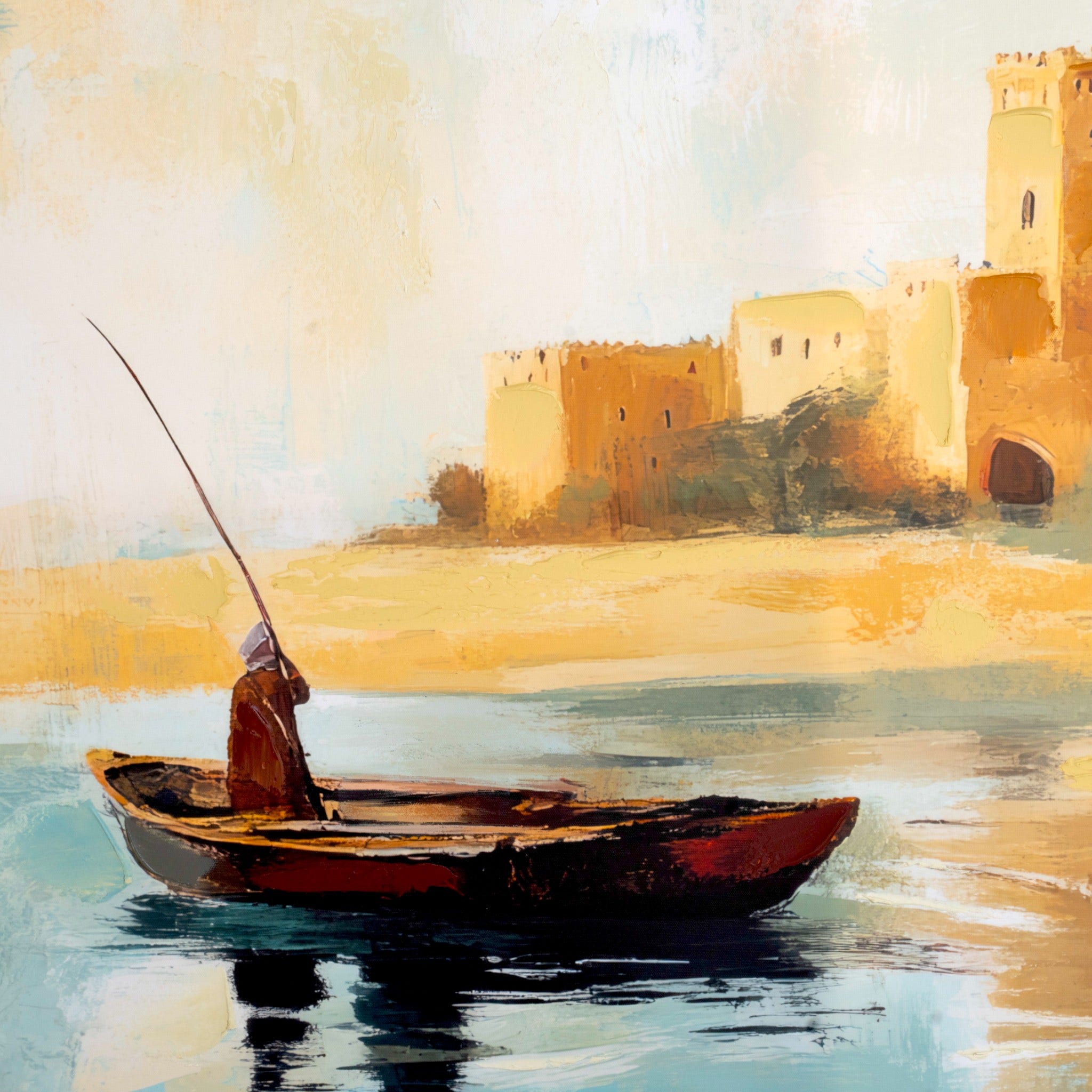 Heritage Creek Hand Embellished Wall Art