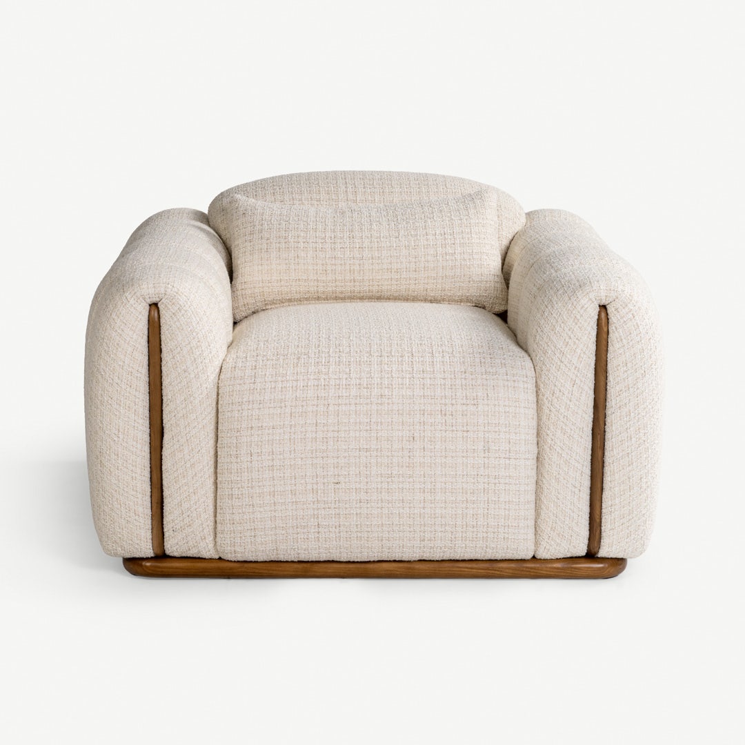 Mashrabiya 1 Seater Sofa