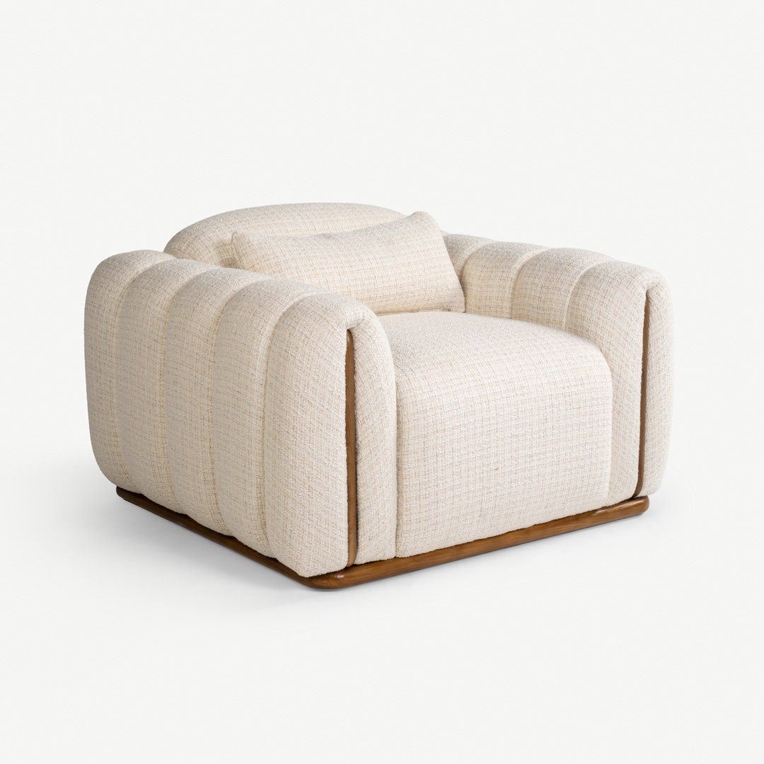 Mashrabiya 1 Seater Sofa
