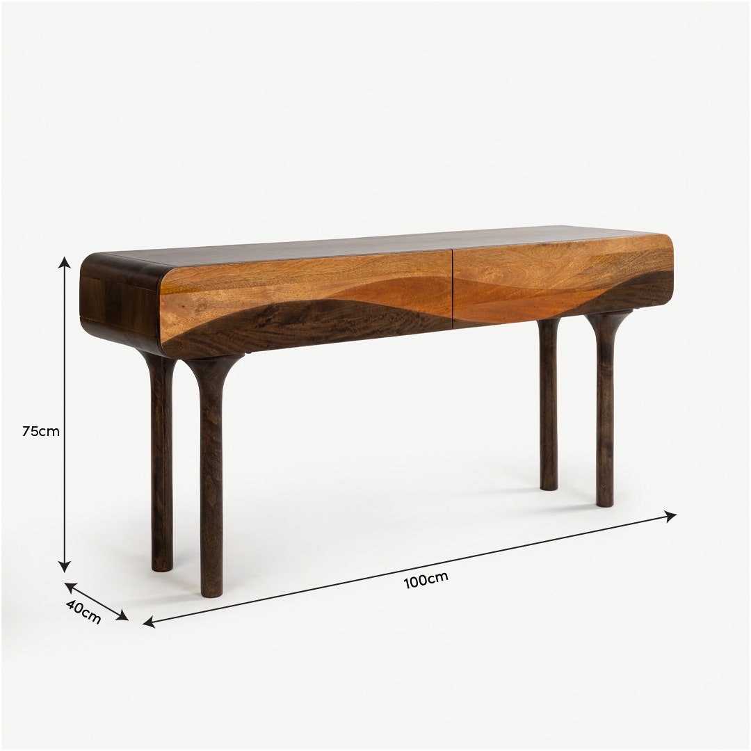 Heritage Console Brown