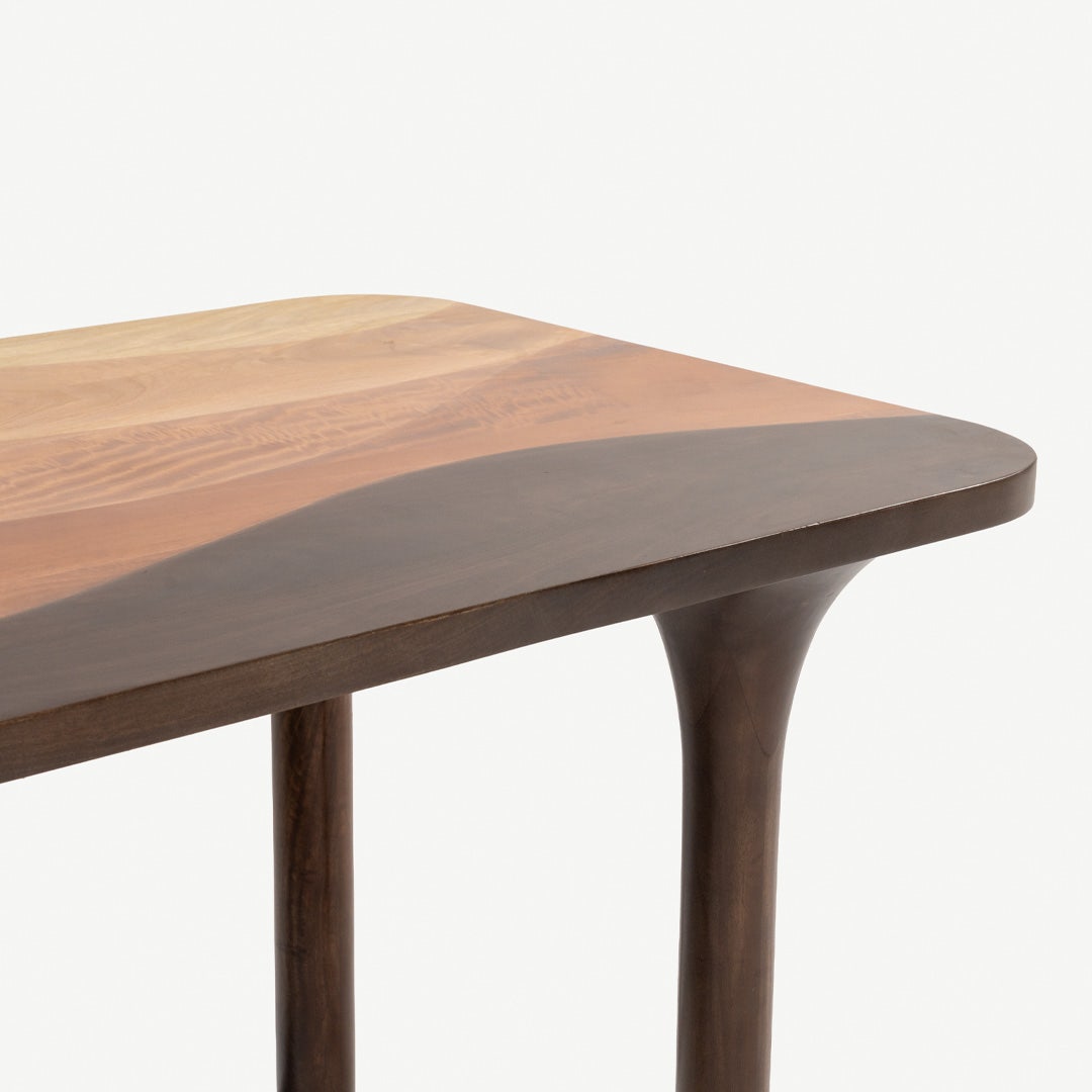 Heritage 6 Seater Dining Table Brown