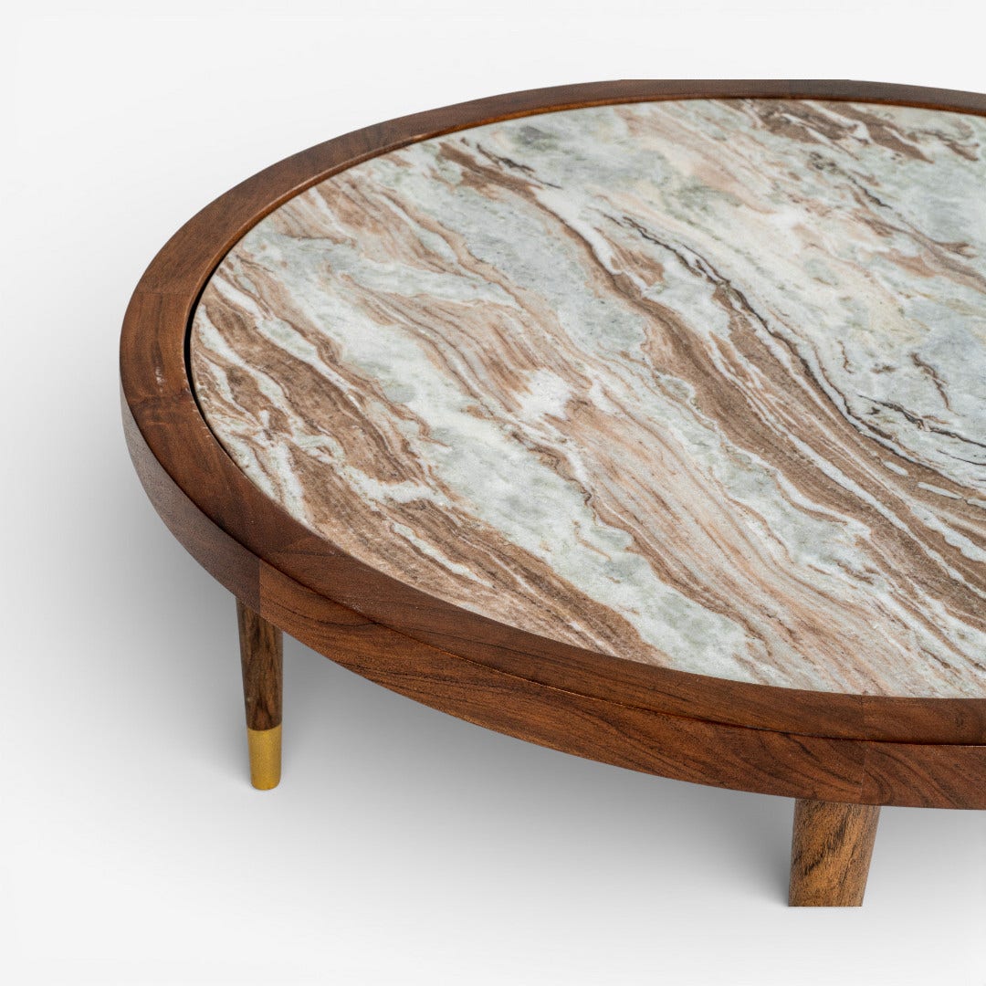 Mashrabiya Coffee Table Walnut