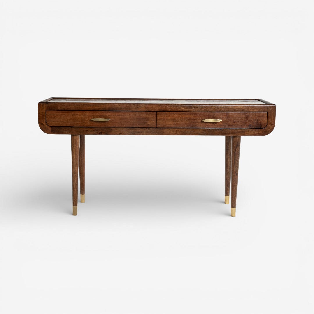 Mashrabiya Console Walnut