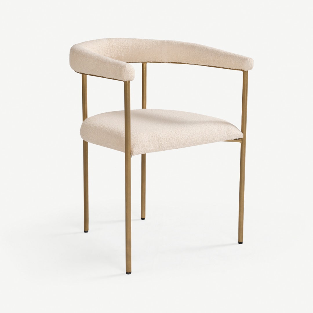 Leafy Dining Chair Ivory