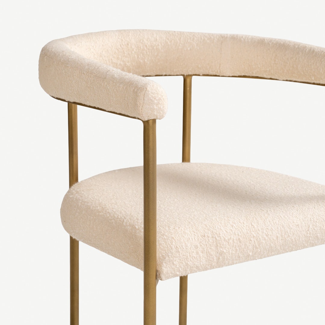 Leafy Dining Chair Ivory