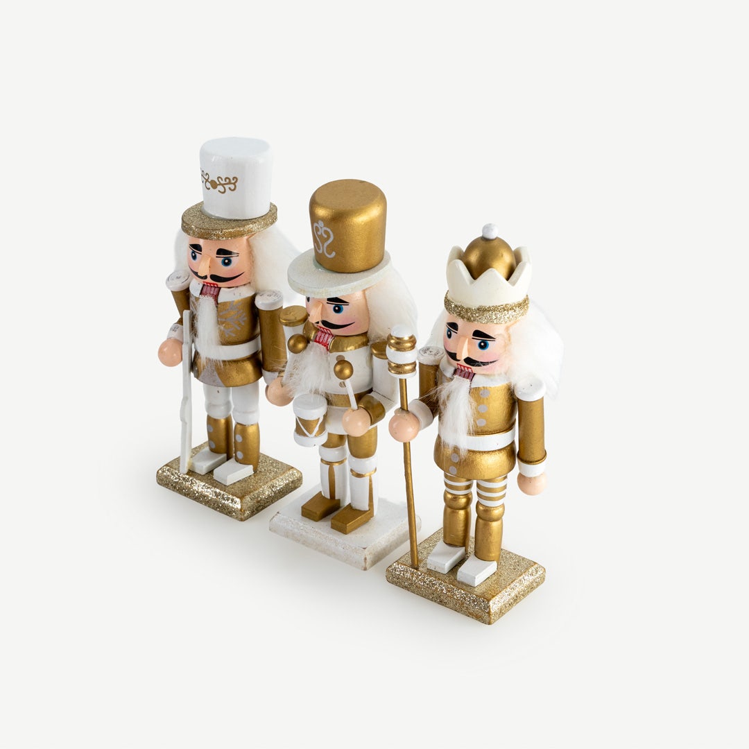 مفكّ عيد الميلاد 15 سم - ذهبي