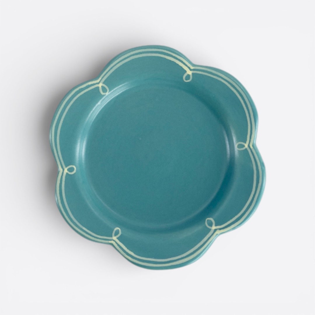 Leafy Dessert Plate -16cm