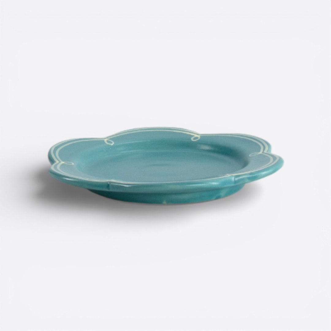 Leafy Dessert Plate -16cm