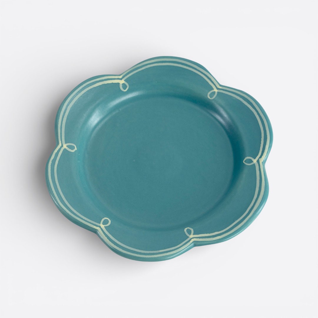 Leafy Dessert Plate -16cm