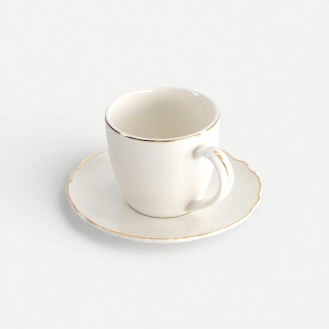 Leafy Cup & Saucer - 90ml