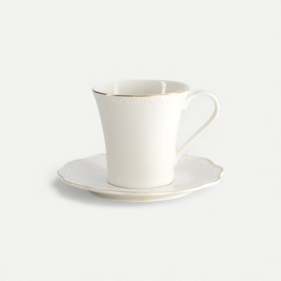 Leafy Cup & Saucer - 120ml