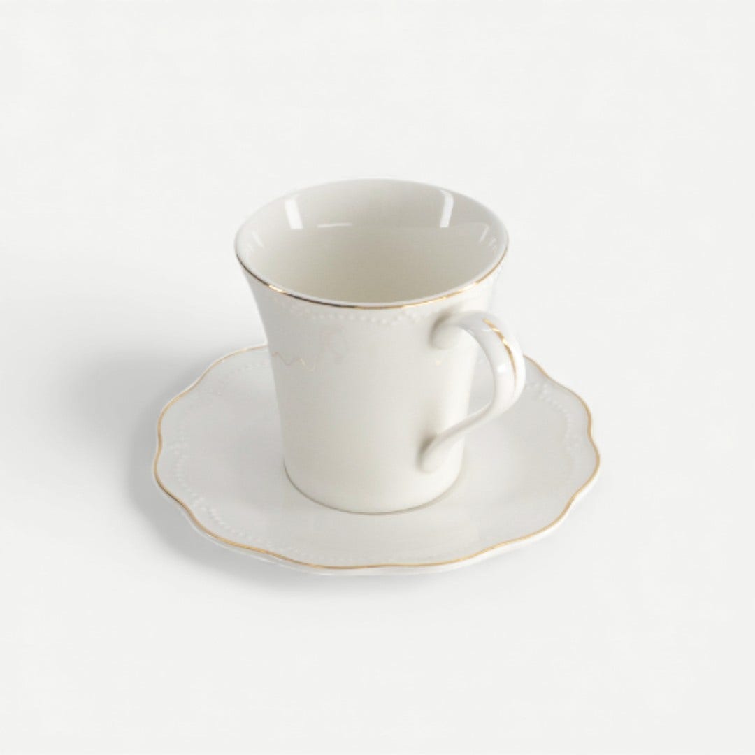 Leafy Cup & Saucer - 120ml