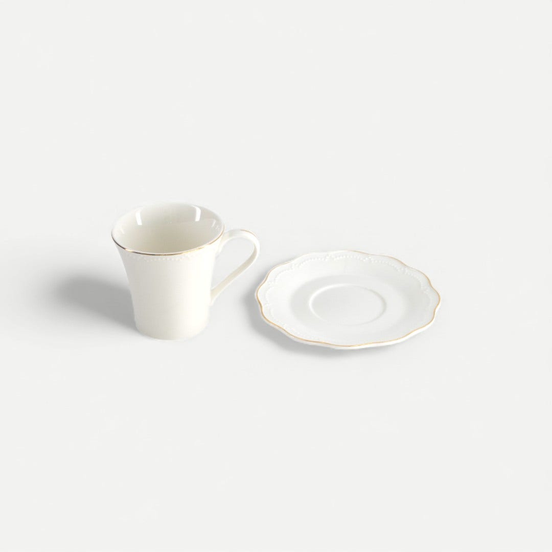 Leafy Cup & Saucer - 120ml