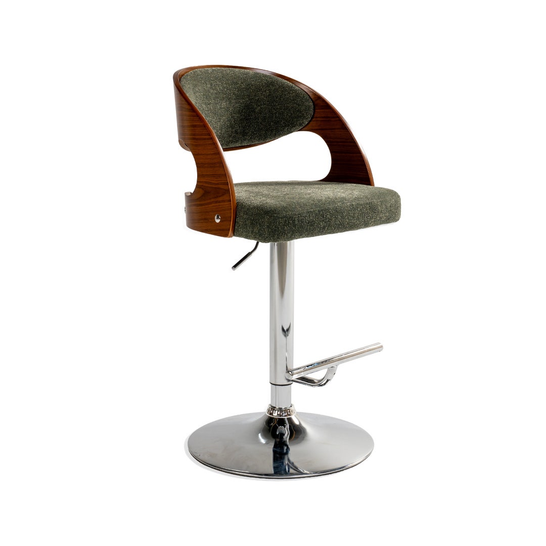 Estela Bar Chair Olive Green