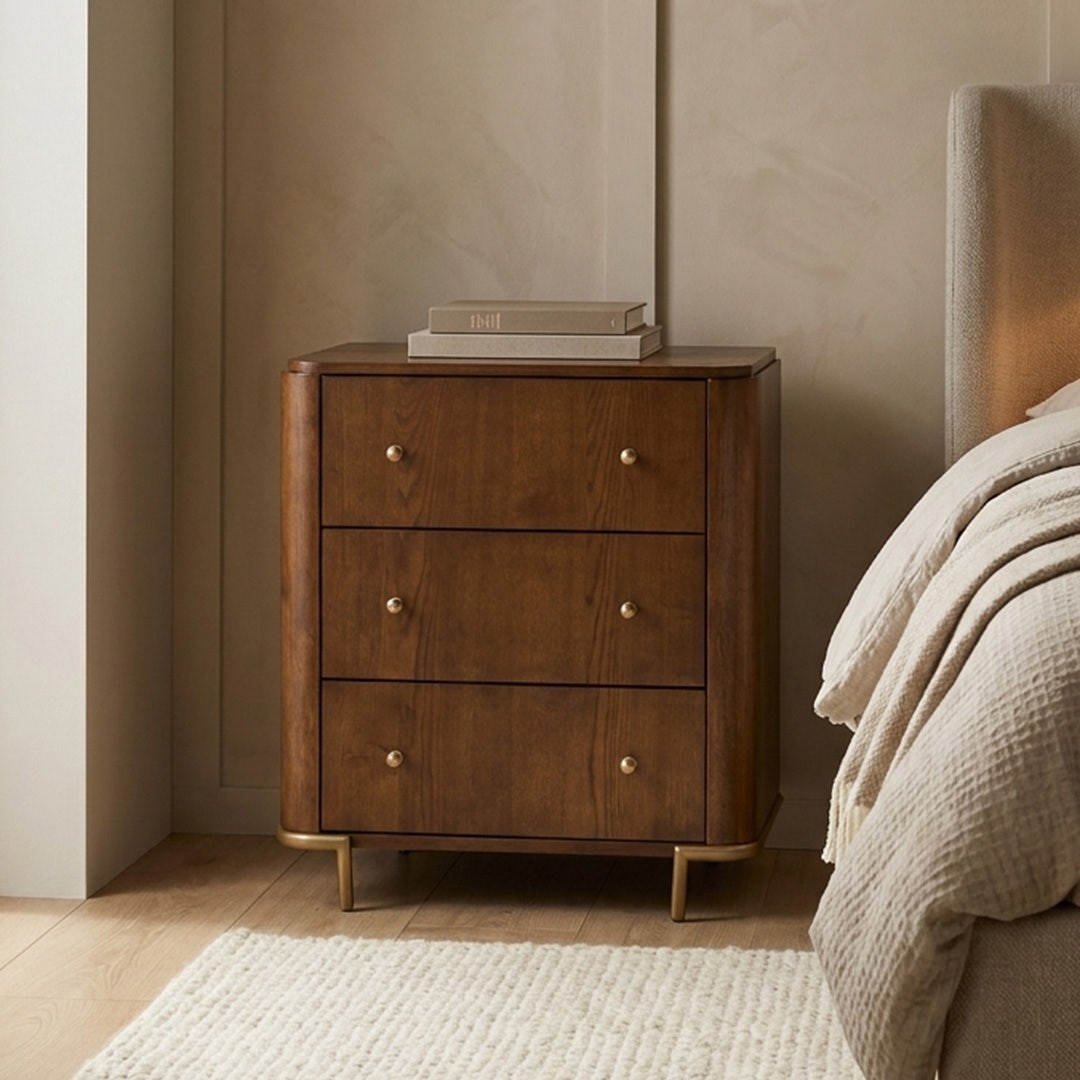 Alexis Bedside Table Natural