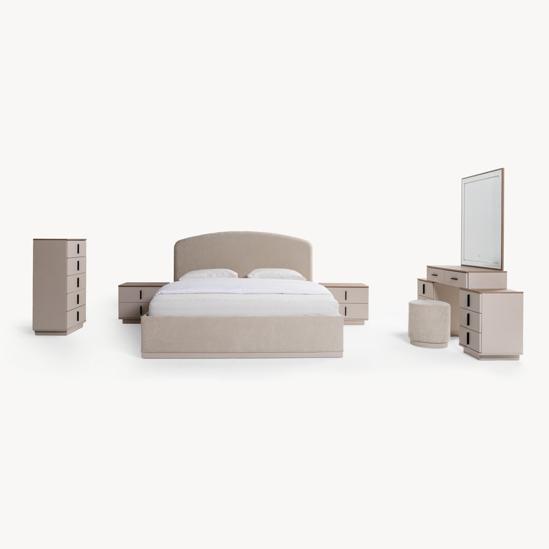 Alexis Dresser with Mirror Natural