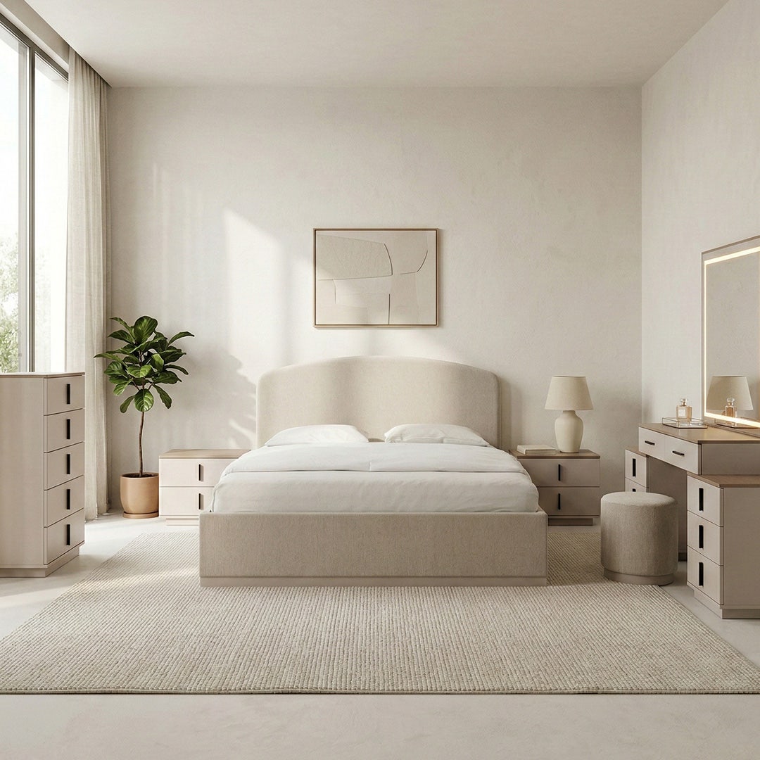 Alexis Dresser with Mirror Natural