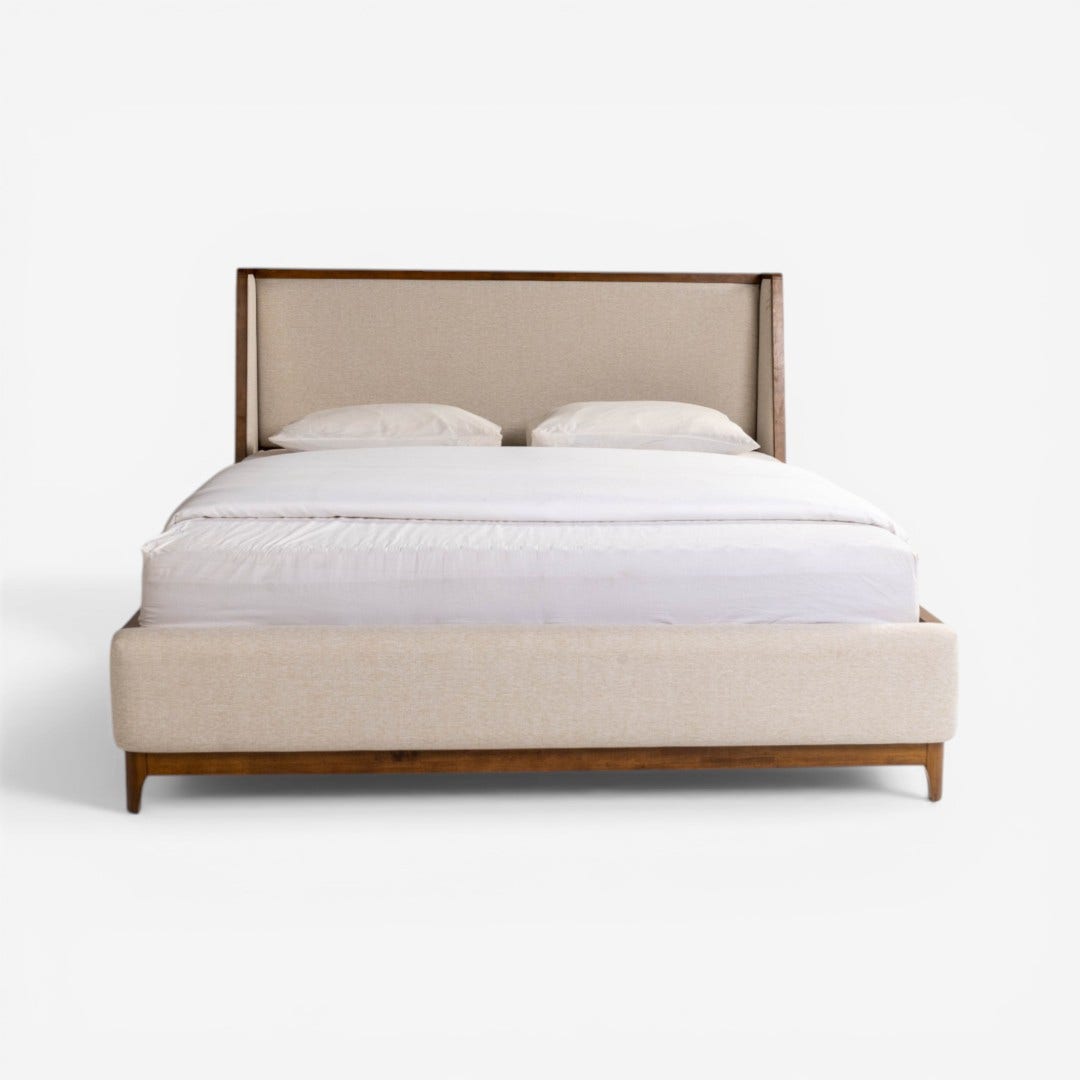 Kilian King Bed 180x200cm Natural