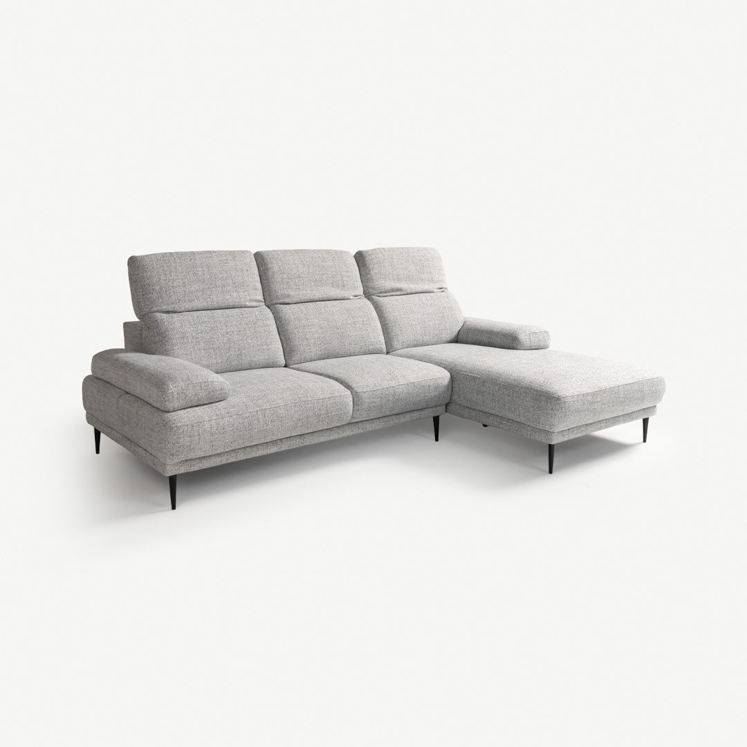 Katherine Left Corner Sofa Grey