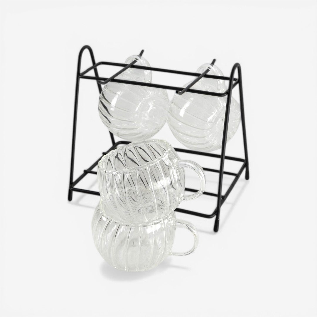 Zaylee Cup W/Stand Set of 4pcs