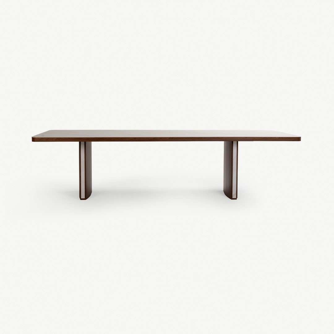 Kingsley 10 Seater Dining Table Walnut