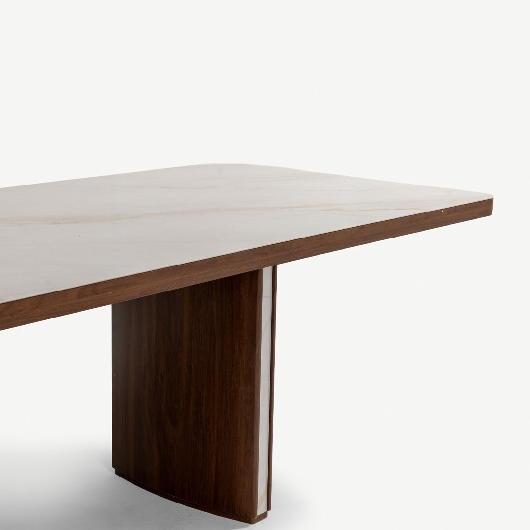 Kingsley 10 Seater Dining Table Walnut