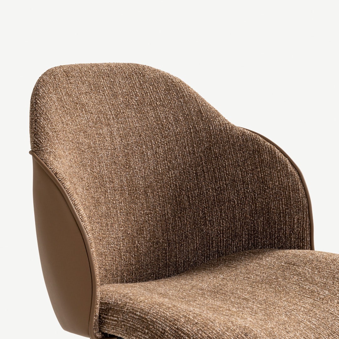 Issac Dining Chair Brown