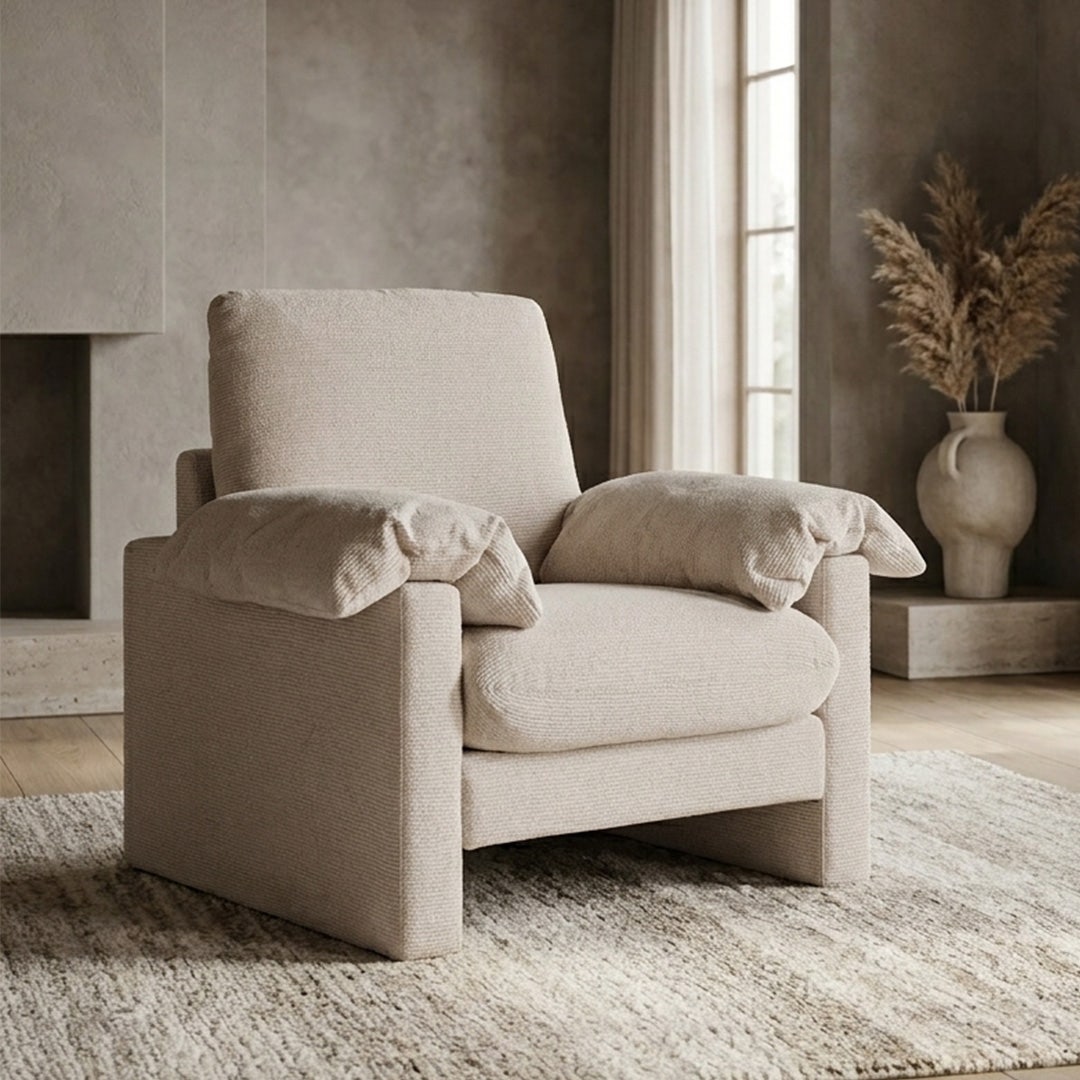 Rayner 1 Seater Sofa Cream
