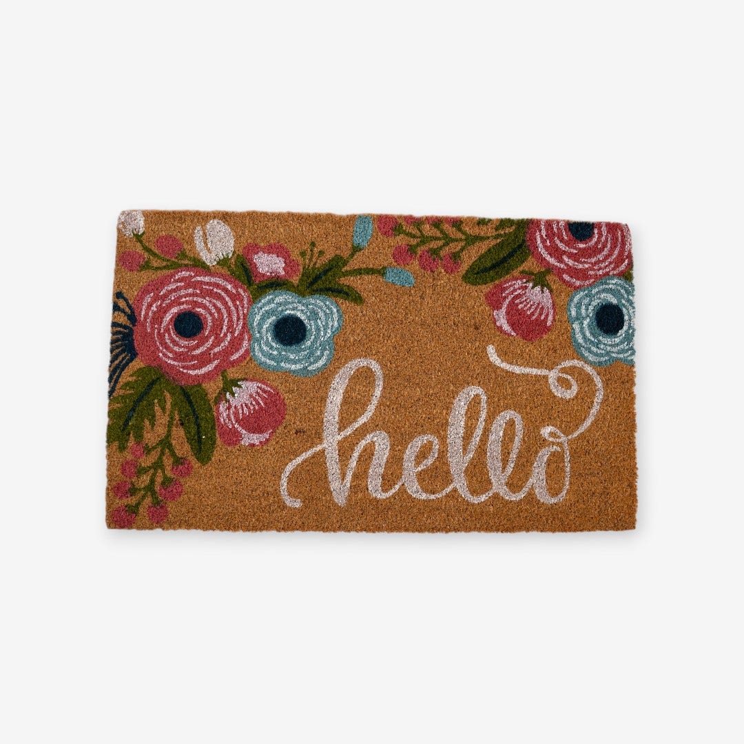 Fiennes Printed Door Mat 45x75cm