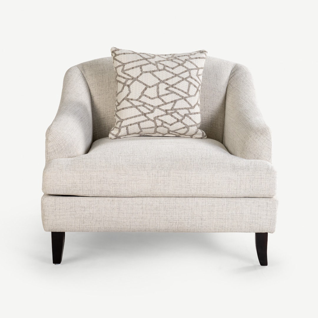 Manuel 1 Seater Sofa Grey