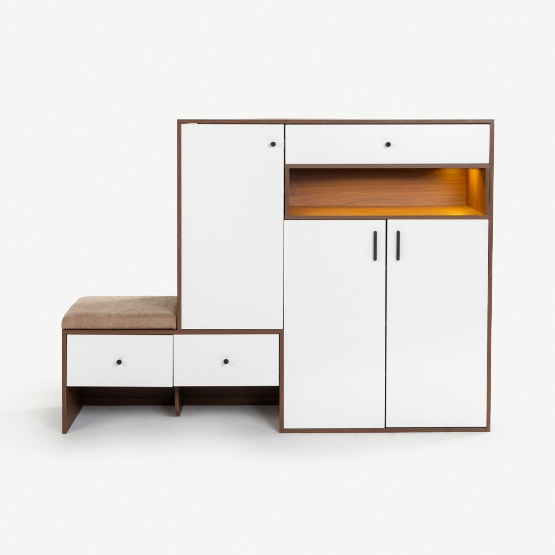 Metod 17-Pair Shoe Cabinet White