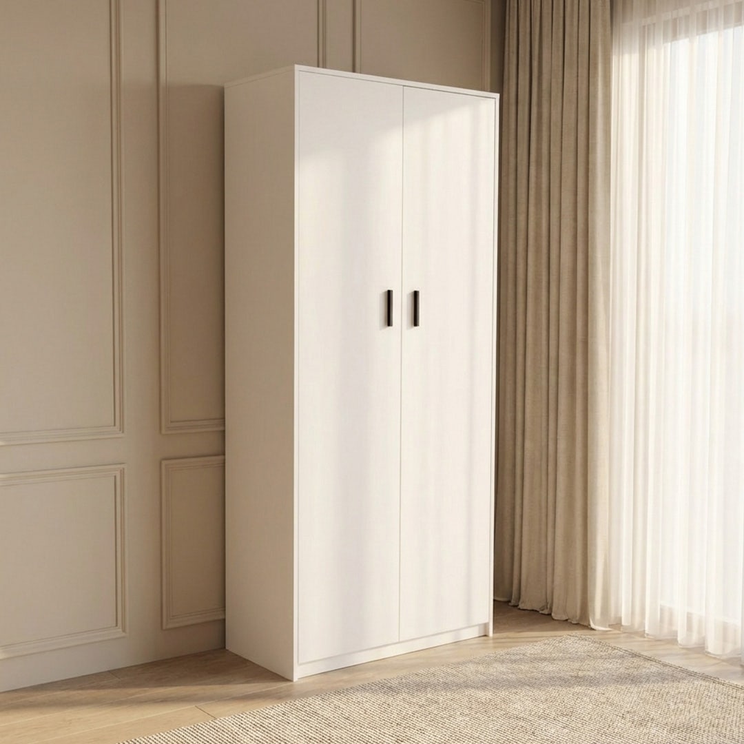 Nivel ll 28-Pair Shoe Cabinet White