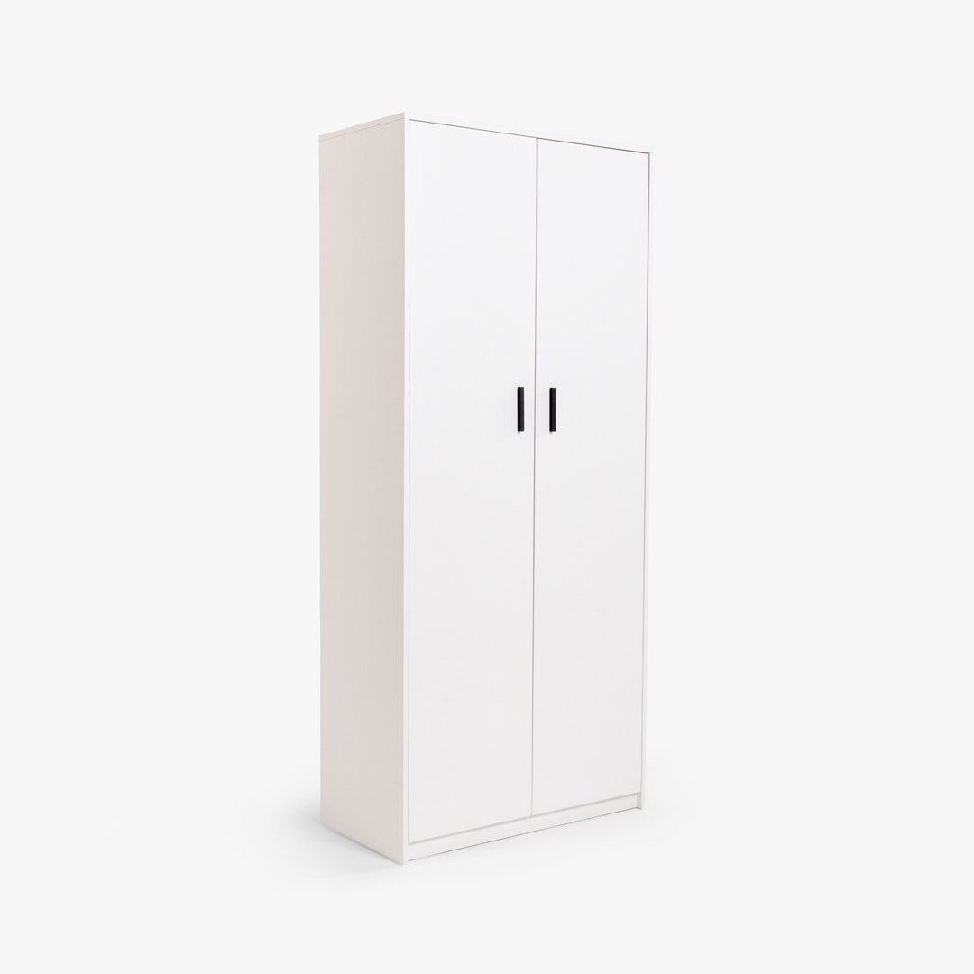 Nivel ll 28-Pair Shoe Cabinet White