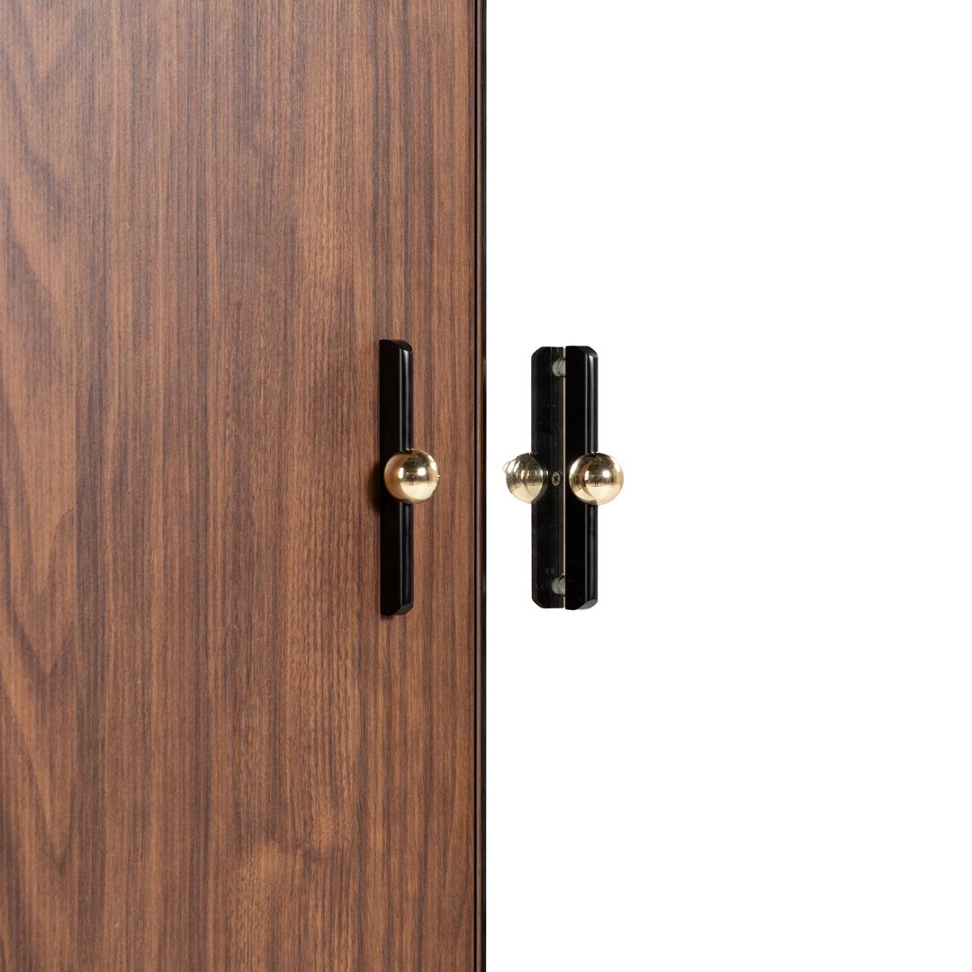 Nivel 28-Pair Shoe Cabinet Walnut