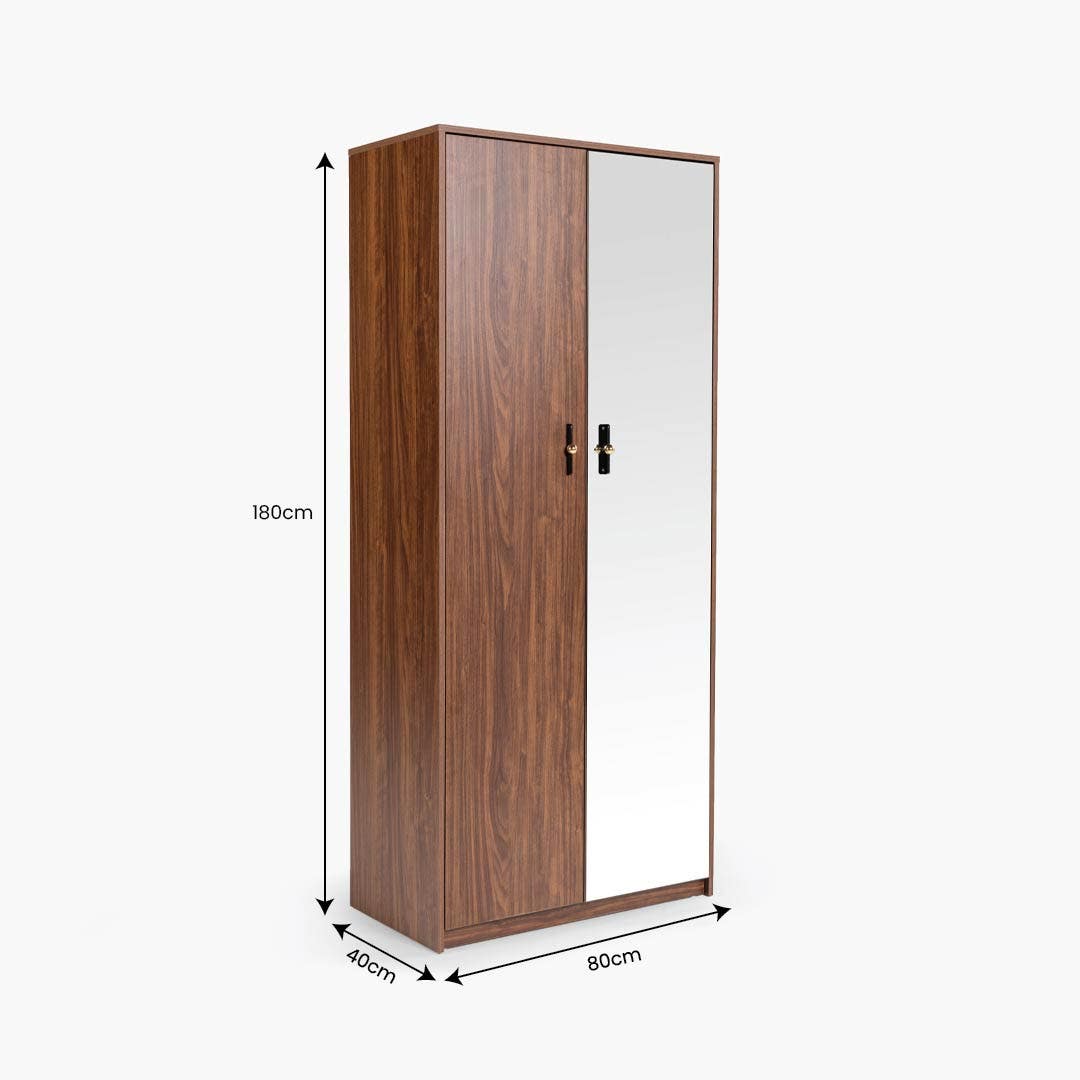 Nivel 28-Pair Shoe Cabinet Walnut