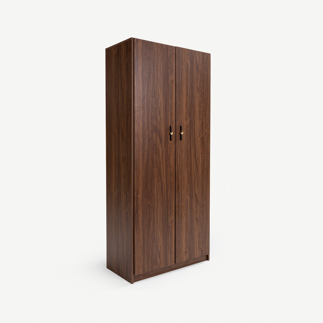 Nivel ll 21-Pair Shoe Cabinet Walnut