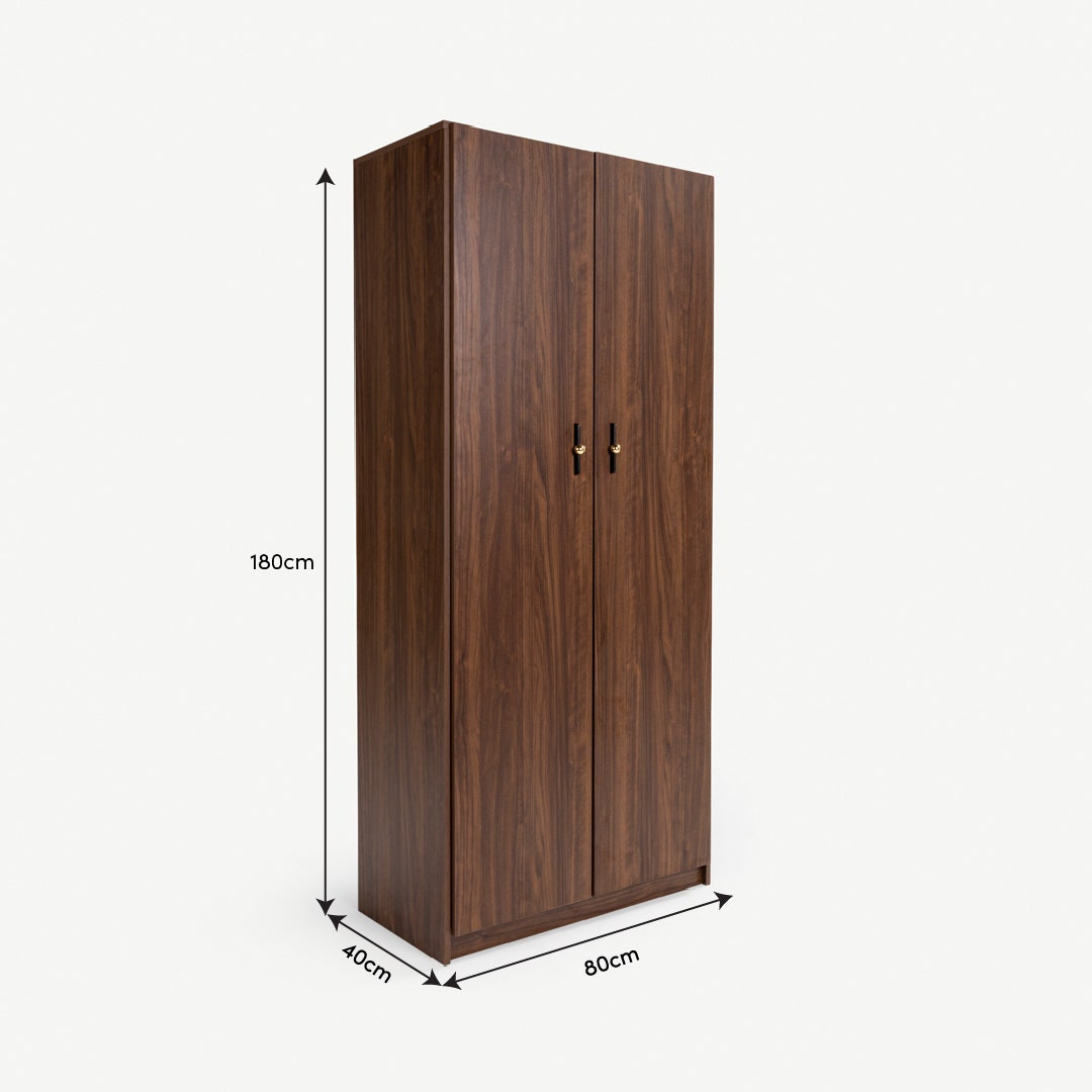 Nivel ll 21-Pair Shoe Cabinet Walnut