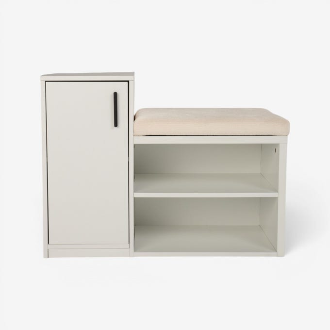 Offen 6-Pair Shoe Rack White Offen 6-Pair Shoe Rack White