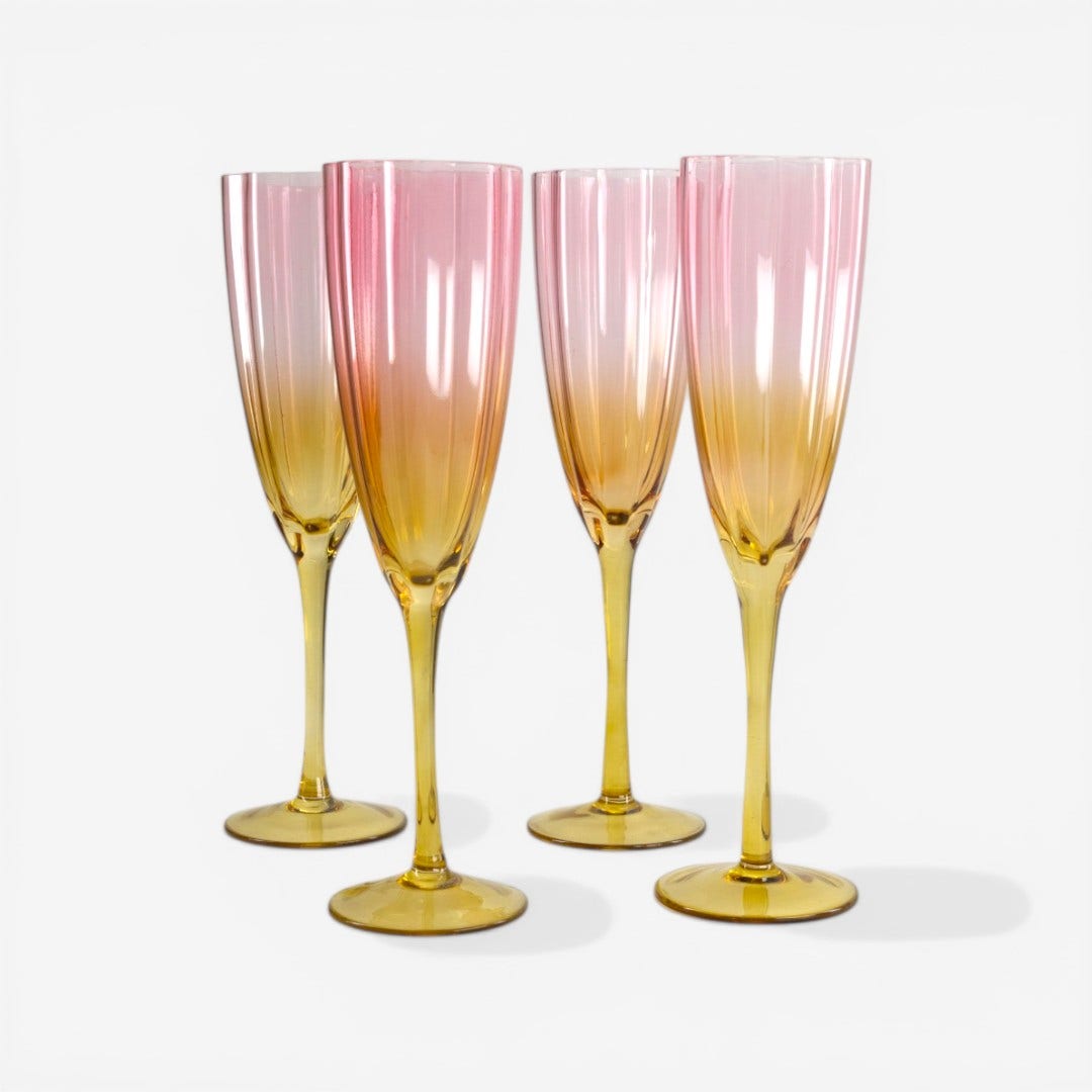 Safwa Glass Set of 4pcs - 230ml