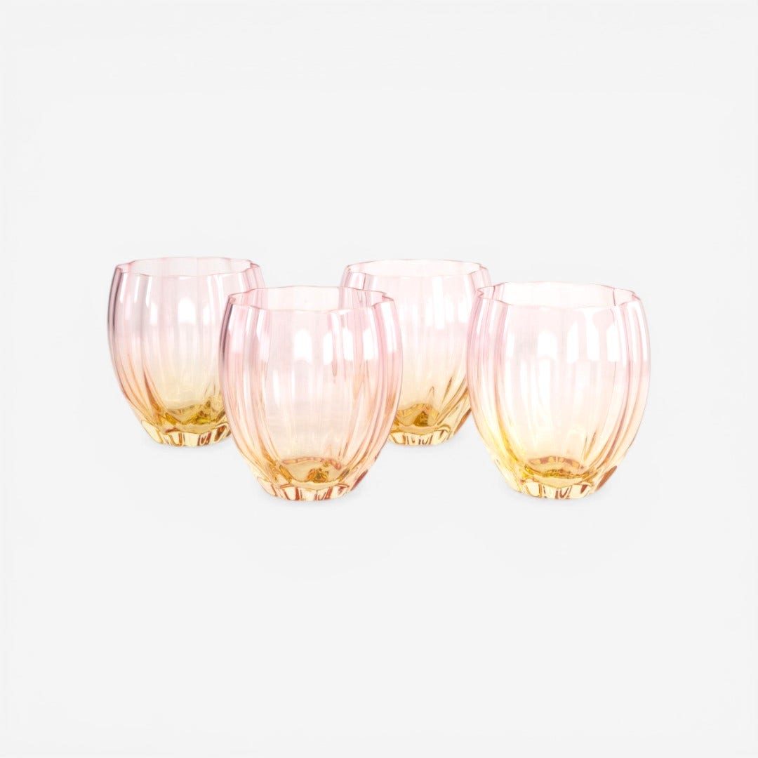 Safwa Glass Set of 4pcs - 370ml