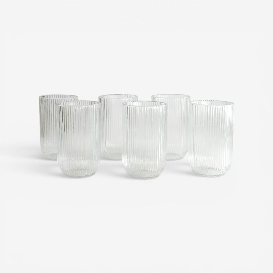 Aalya Glass Set of 6pcs - 405ML